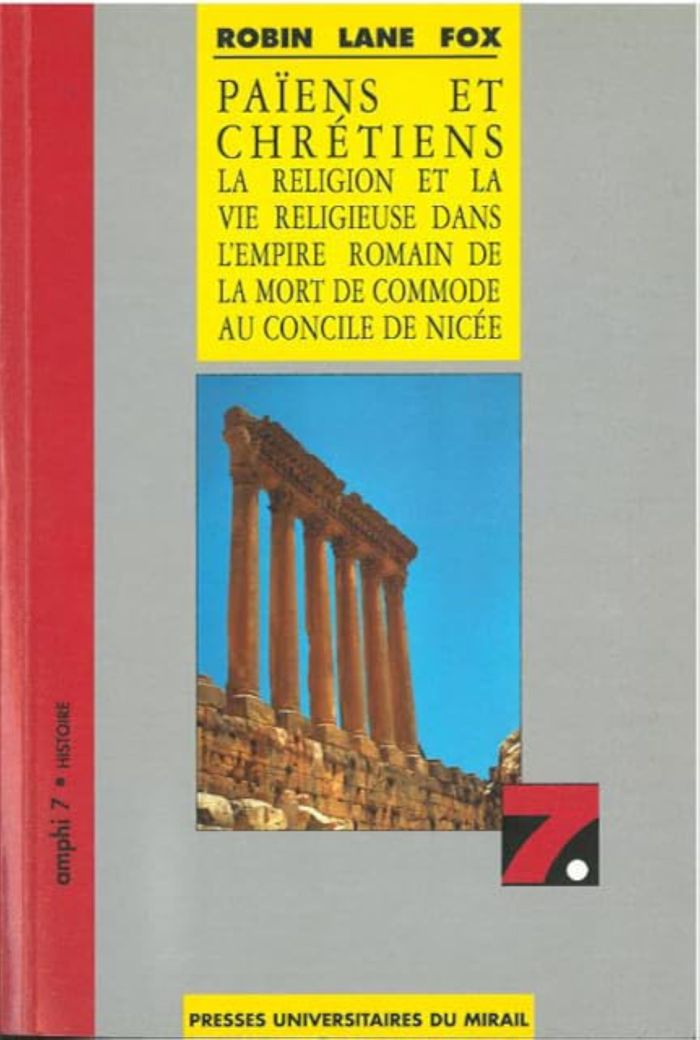 Couverture du livre « PAIENS ET CHRETIENS » de Lane Fox Robin, librairie Les Contes Infusés à Corte