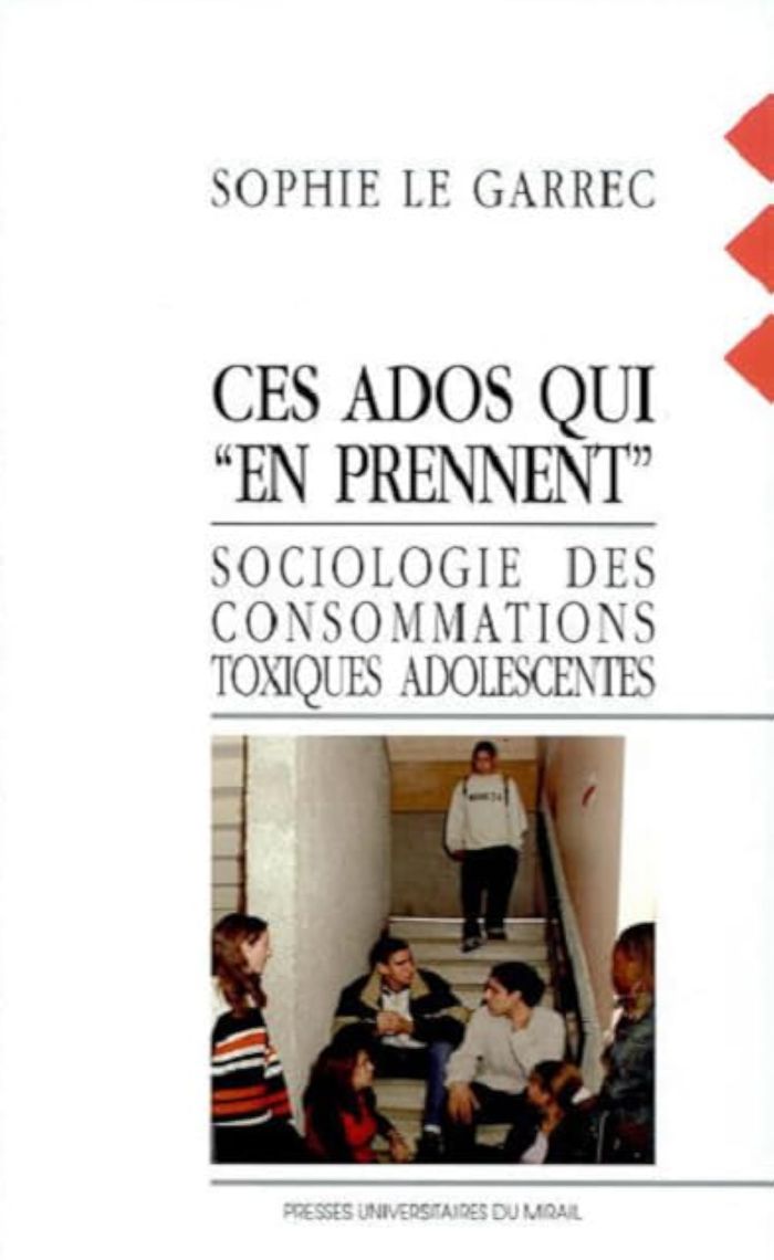 Couverture du livre « CES ADOS QUI EN PRENNENT » de Le Garrec Sophie, librairie Les Contes Infusés à Corte