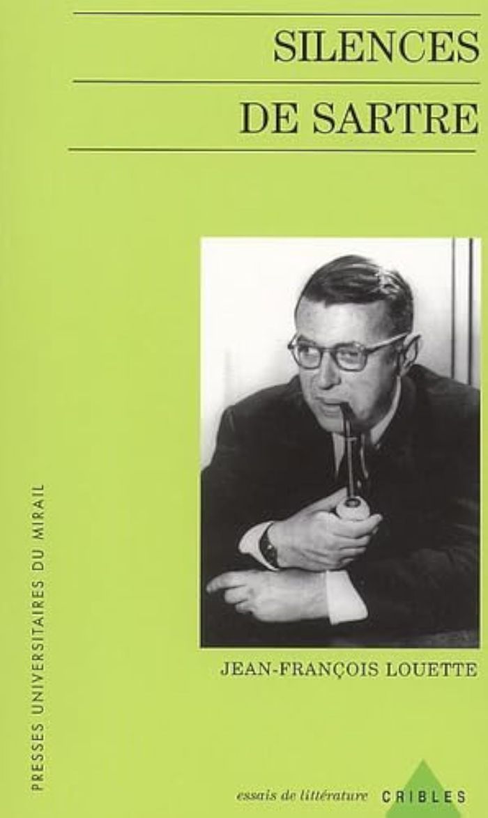 Couverture du livre « SILENCE DE SARTRE », librairie Les Contes Infusés à Corte
