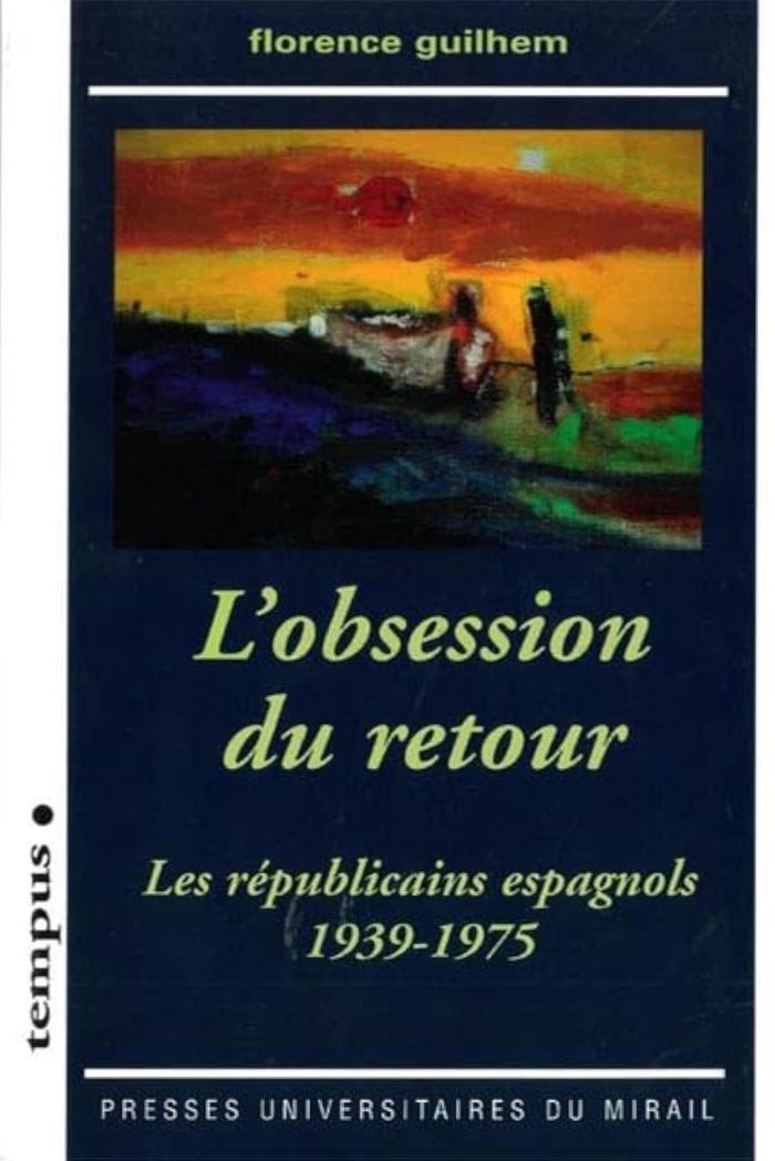 Couverture du livre « L'OBSESSION DU RETOUR » de Florence Guilhem, librairie Les Contes Infusés à Corte
