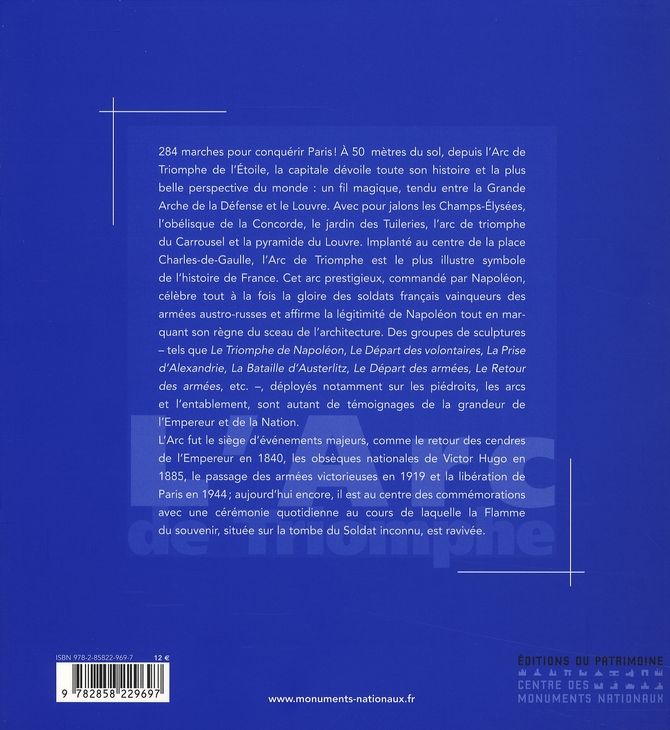 Quatrième de couverture de « L'ARC DE TRIOMPHE »