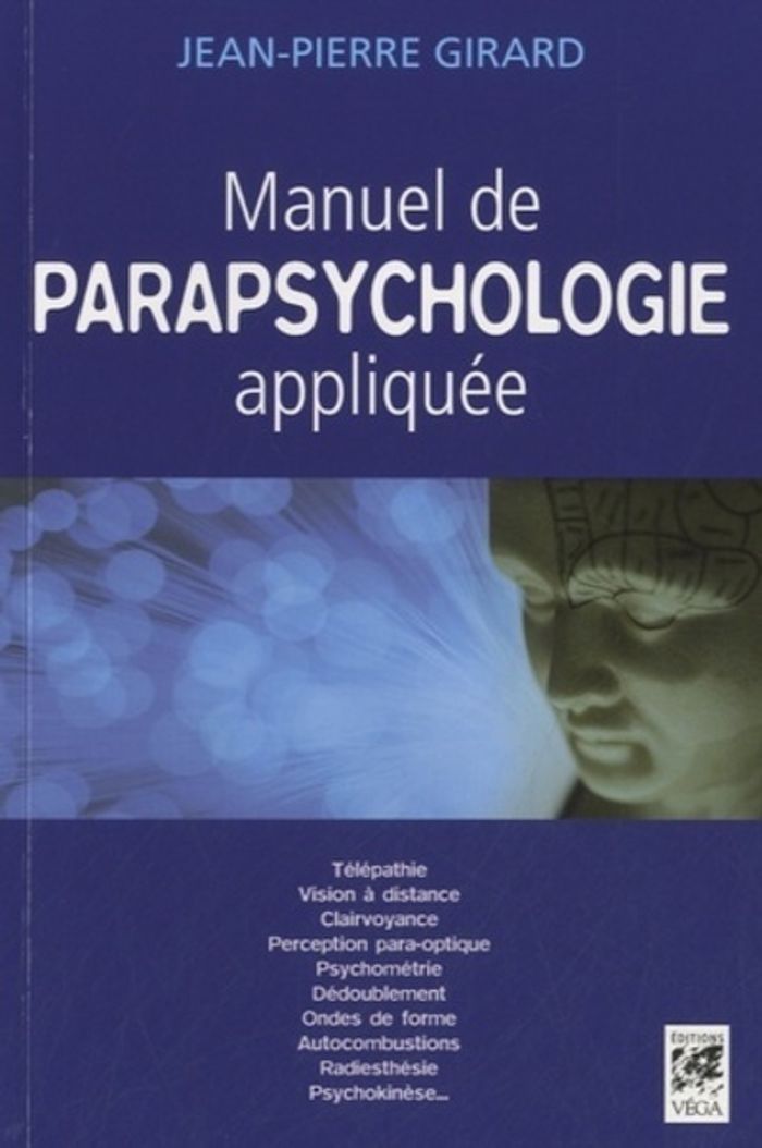 Couverture du livre « MANUEL DE PARAPSYCHOLOGIE APPLIQUEE », librairie Les Contes Infusés à Corte
