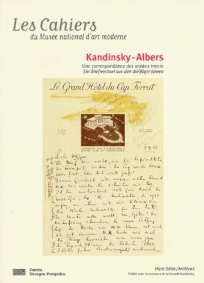 Couverture du livre « KANDINSKY-ALBERS - UNE CORRESPONDANCE DES ANNEES TRENTE/EIN BRIEFWECHSEL AUS DEN - - HORS-SERIE/ARCH » de Jessica Boissel, librairie Les Contes Infusés à Corte