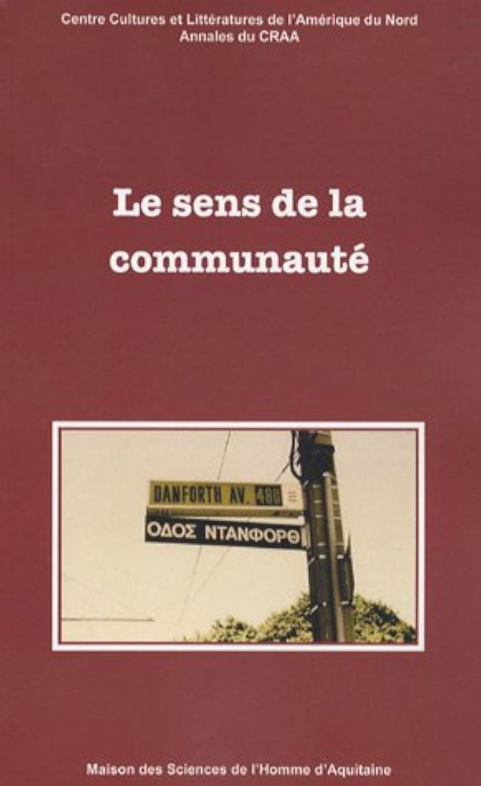 Couverture du livre « ANNALES DU CRAA (CENTRE DE RECHERCHES SUR L'AMERIQUE ANGLOPHONE/MSHA) . NOUVELLE SERIE. N 30. LE SEN », librairie Les Contes Infusés à Corte