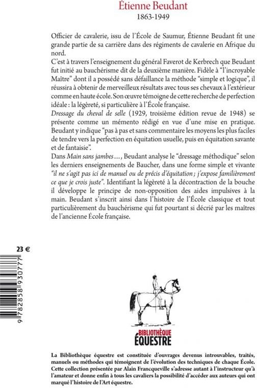 Quatrième de couverture de « MAIN SANS JAMBES... »