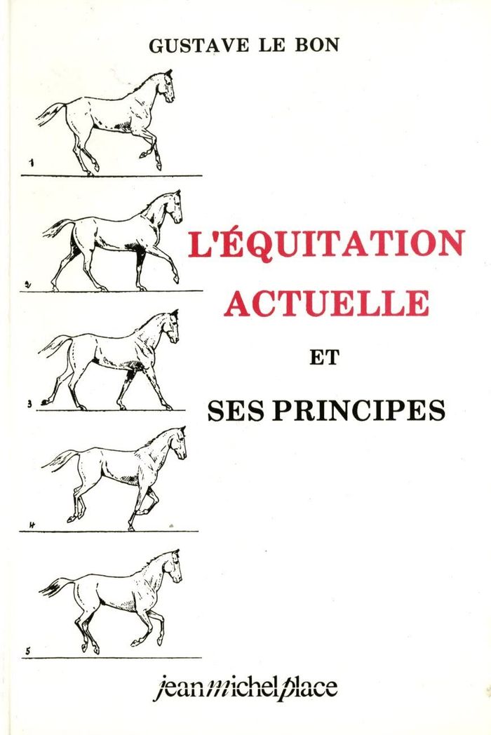 Couverture du livre « EQUITATION ACTUELLE ET SES PRINCIPES » de Bon Gustave Le, librairie Les Contes Infusés à Corte