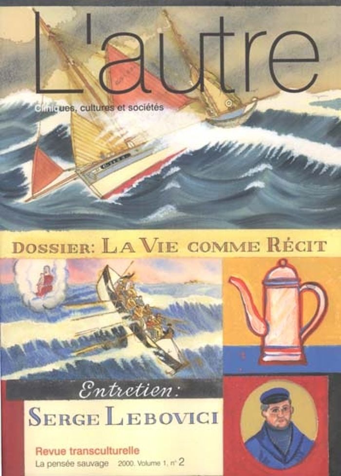 Couverture du livre « L AUTRE N 2 LA VIE COMME RECITS » de Moro Marie Rose, librairie Les Contes Infusés à Corte