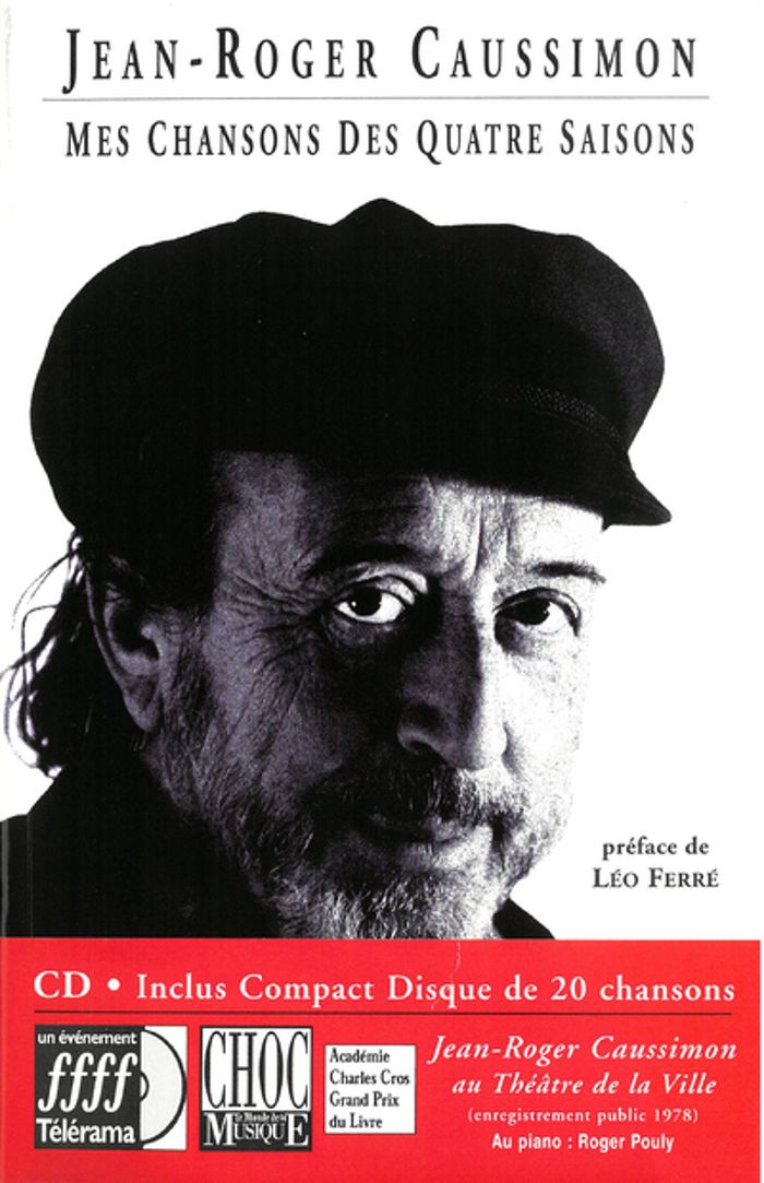 Couverture du livre « MES CHANSONS DES QUATRE SAISONS », librairie Les Contes Infusés à Corte