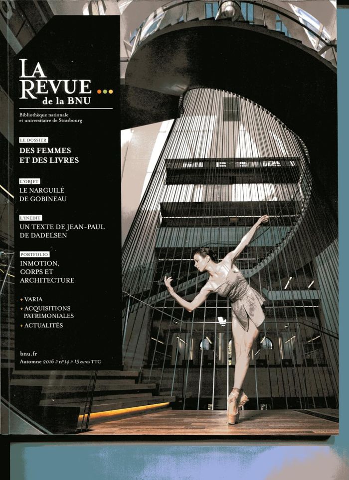 Couverture du livre « LA REVUE DE LA BNU, N 14/AUTOMNE 2016 », librairie Les Contes Infusés à Corte
