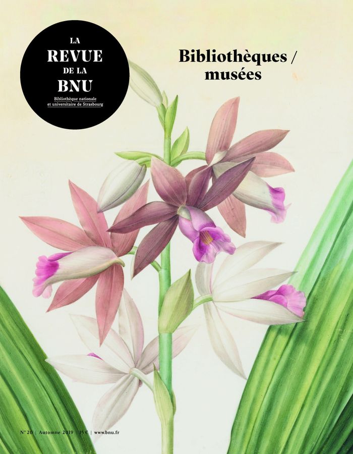Couverture du livre « LA REVUE DE LA BNU, N 20/AUTOMNE 2019 » de Christophe Didier, librairie Les Contes Infusés à Corte