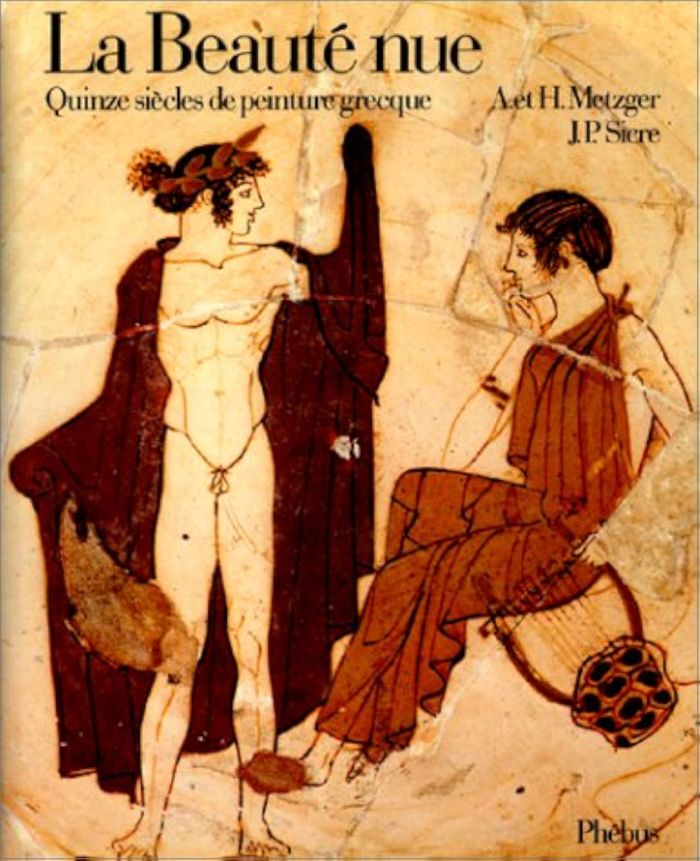 Couverture du livre « LA BEAUTE NUE - QUINZE SIECLES DE PEINTURE GRECQUE », librairie Les Contes Infusés à Corte