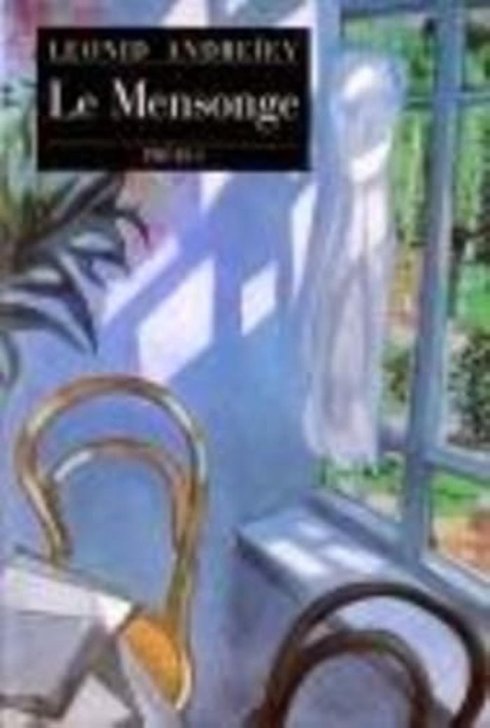 Couverture du livre « LE MENSONGE » de Leonid Andreev, librairie Les Contes Infusés à Corte