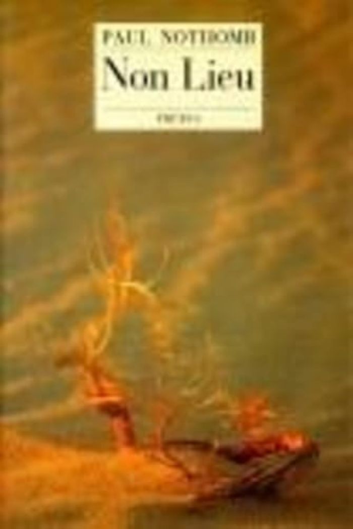Couverture du livre « NON LIEU » de Paul Nothomb, librairie Les Contes Infusés à Corte