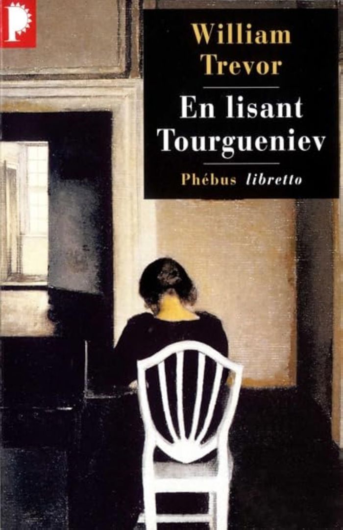 Couverture du livre « EN LISANT TOURGUENIEV » de William Trevor, librairie Les Contes Infusés à Corte