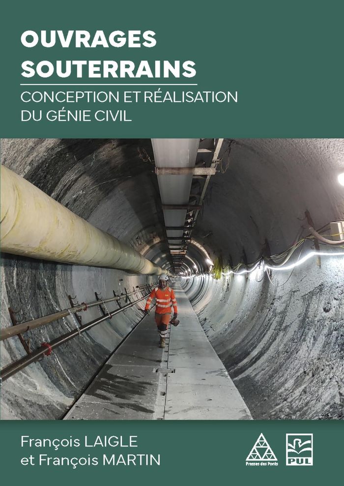 Couverture du livre « OUVRAGES SOUTERRAINS - CONCEPTION ET REALISATION DU GENIE CIVIL », librairie Les Contes Infusés à Corte