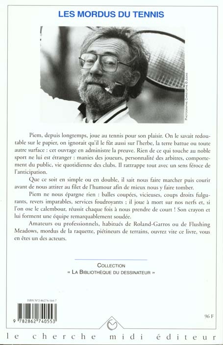 Quatrième de couverture de « LES MORDUS DU TENNIS********** »