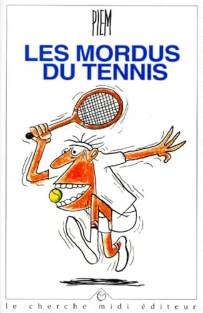 Couverture du livre « LES MORDUS DU TENNIS********** », librairie Les Contes Infusés à Corte