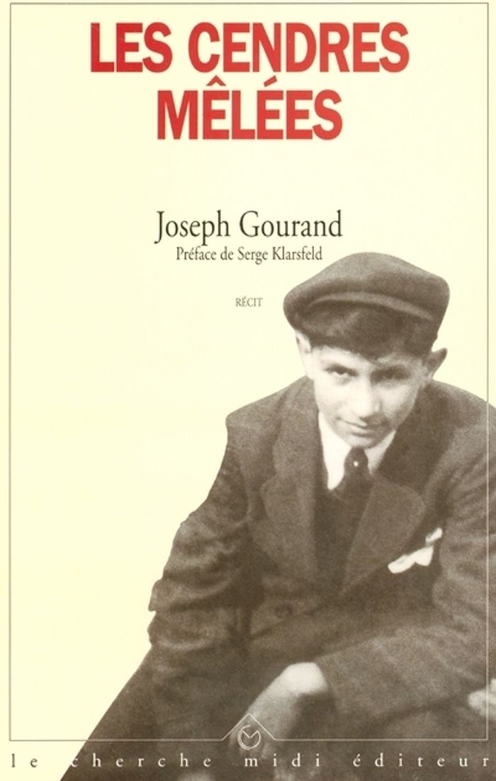 Couverture du livre « LES CENDRES MELEES » de Gourand/klarsfeld, librairie Les Contes Infusés à Corte