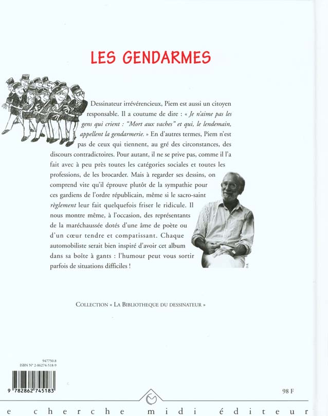 Quatrième de couverture de « LES GENDARMES »