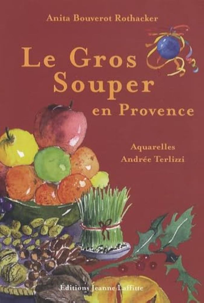 Couverture du livre « LE GROS SOUPER EN PROVENCE » de Bouverot, librairie Les Contes Infusés à Corte