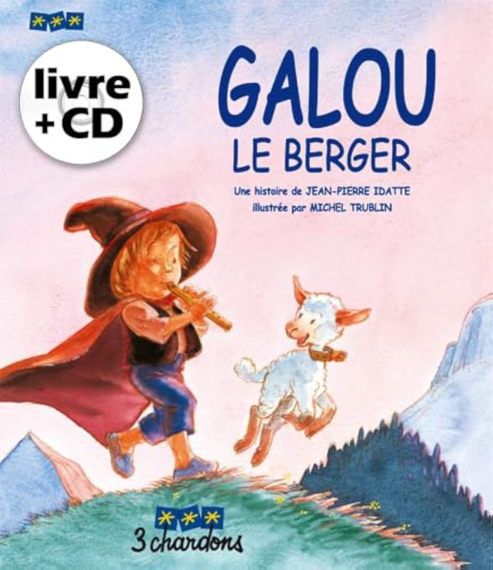 Couverture du livre « GALOU LE BERGER » de Jean-Pierre Idatte, librairie Les Contes Infusés à Corte