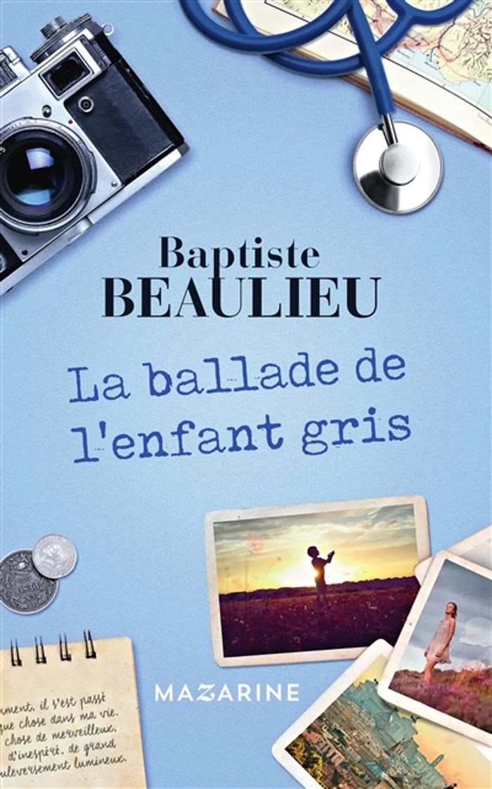 Couverture du livre « La ballade de l'enfant gris » de Baptiste Beaulieu, librairie Les Contes Infusés à Corte