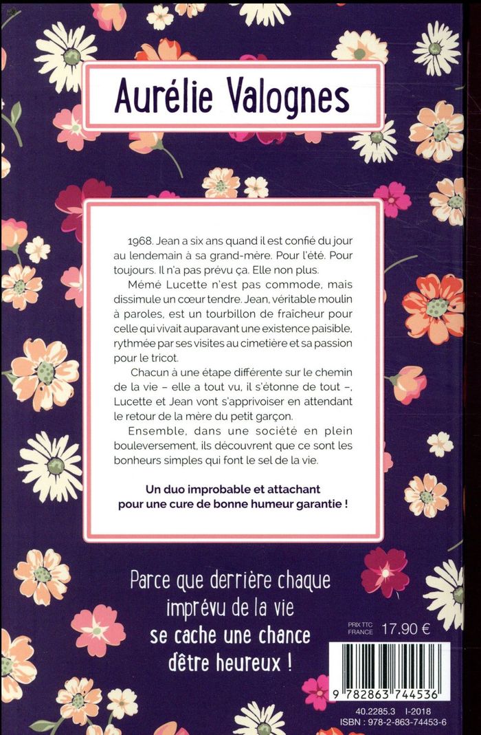 Quatrième de couverture de « Au petit bonheur la chance ! »
