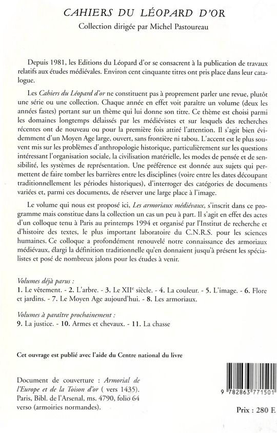 Quatrième de couverture de « Jésus chez le teinturier : couleurs et teintures dans l'Occident médiéval »