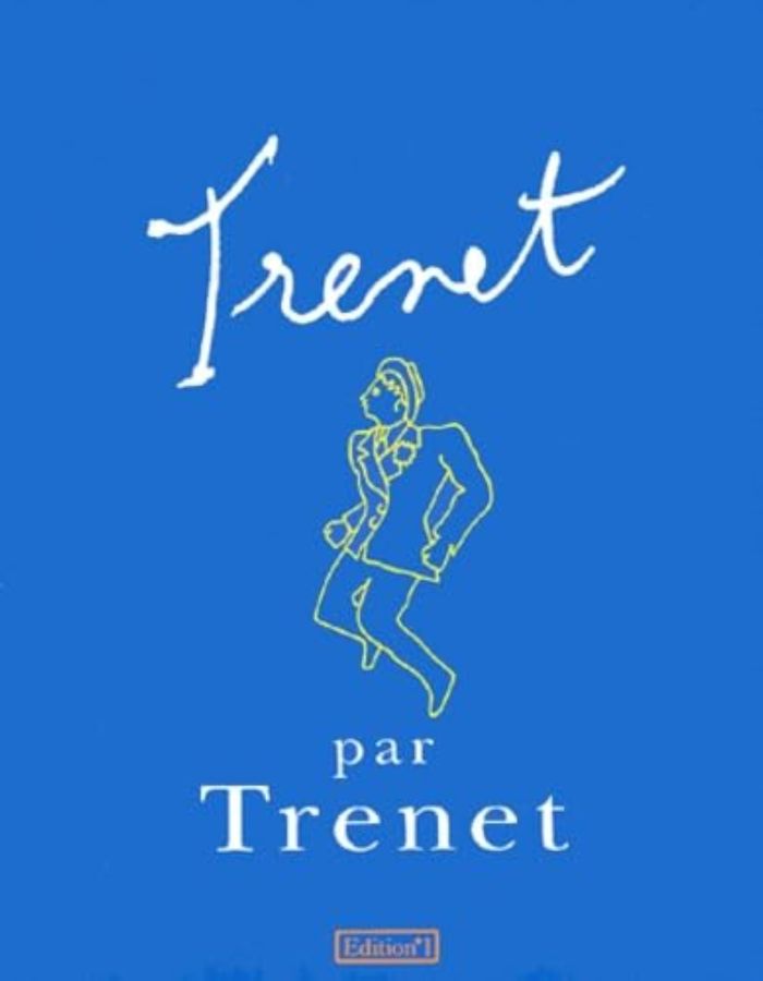 Couverture du livre « TRENET PAR TRENET » de Pierre Saka, librairie Les Contes Infusés à Corte