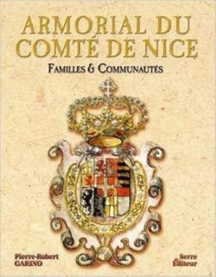 Couverture du livre « ARMORIAL DU COMTE DE NICE », librairie Les Contes Infusés à Corte