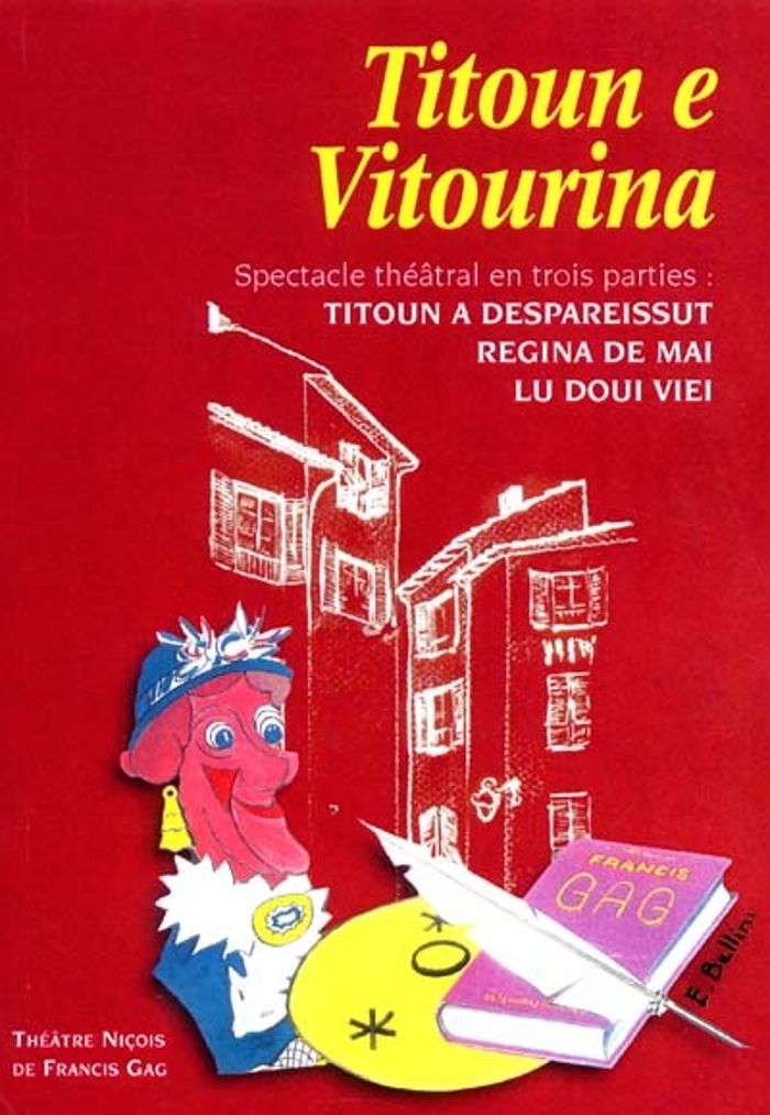 Couverture du livre « TITOUN E VITOURINA » de Gag, librairie Les Contes Infusés à Corte
