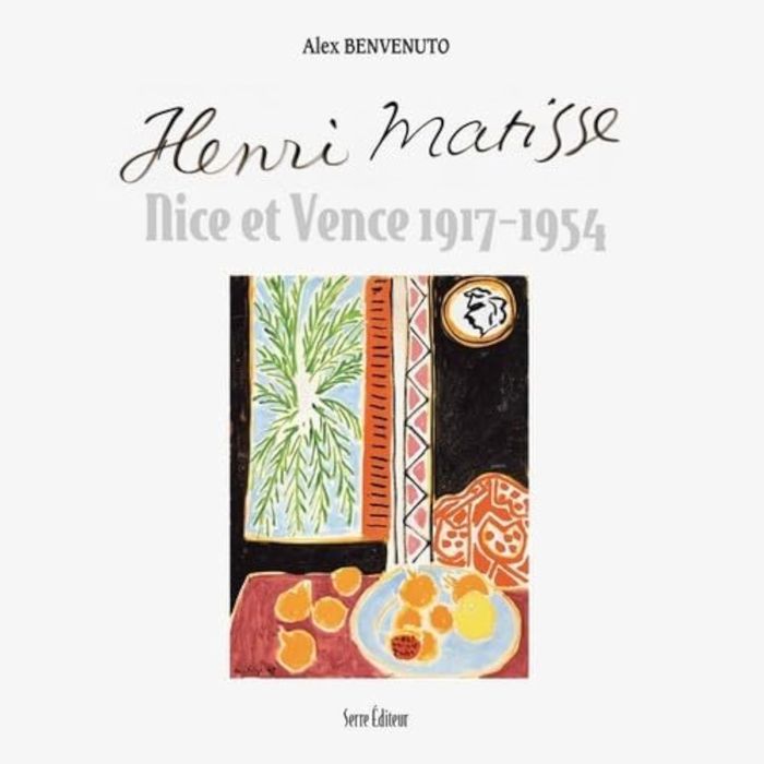 Couverture du livre « HENRI MATISSE NICE ET VENCE 1917-1954 », librairie Les Contes Infusés à Corte