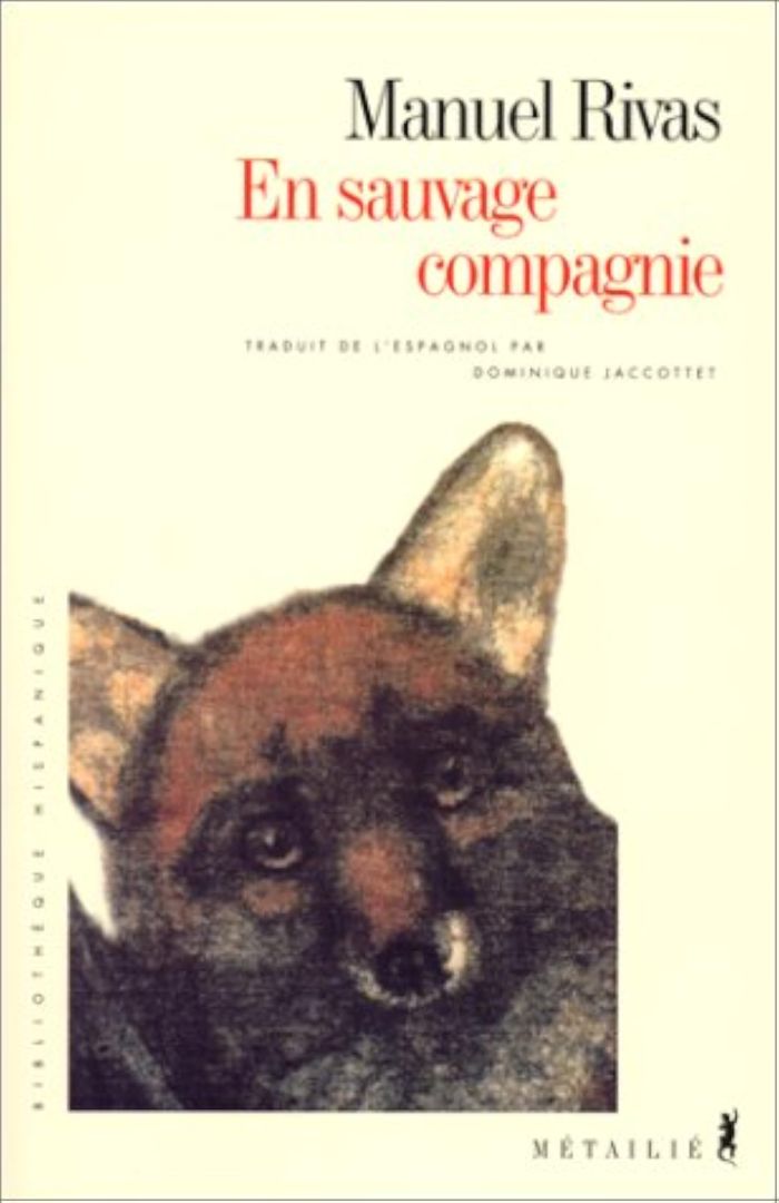 Couverture du livre « EN SAUVAGE COMPAGNIE » de Manuel Rivas, librairie Les Contes Infusés à Corte