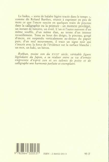 Quatrième de couverture de « LES 99 HAIKU »