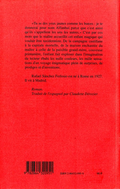 Quatrième de couverture de « RUSES ET AVENTURES D'ALFANHUI »
