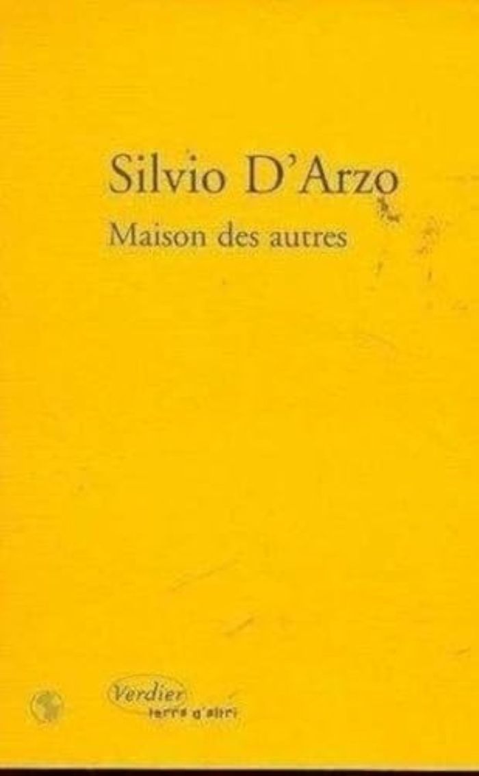 Couverture du livre « MAISON DES AUTRES » de D'Arzo/bertolucci, librairie Les Contes Infusés à Corte
