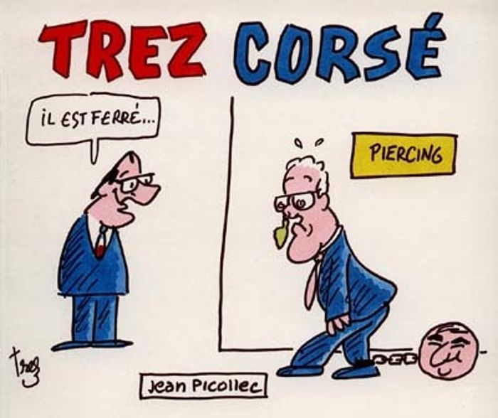 Couverture du livre « TREZ CORSE » de Alain Trez, librairie Les Contes Infusés à Corte