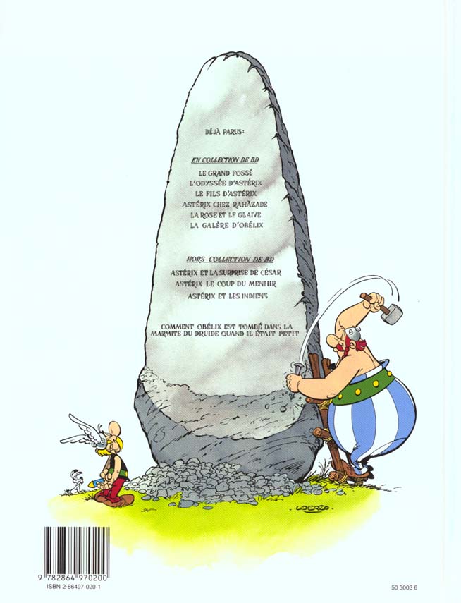Quatrième de couverture de « ASTERIX - T28 - ASTERIX - ASTERIX CHEZ RAHAZADE - N 28 »