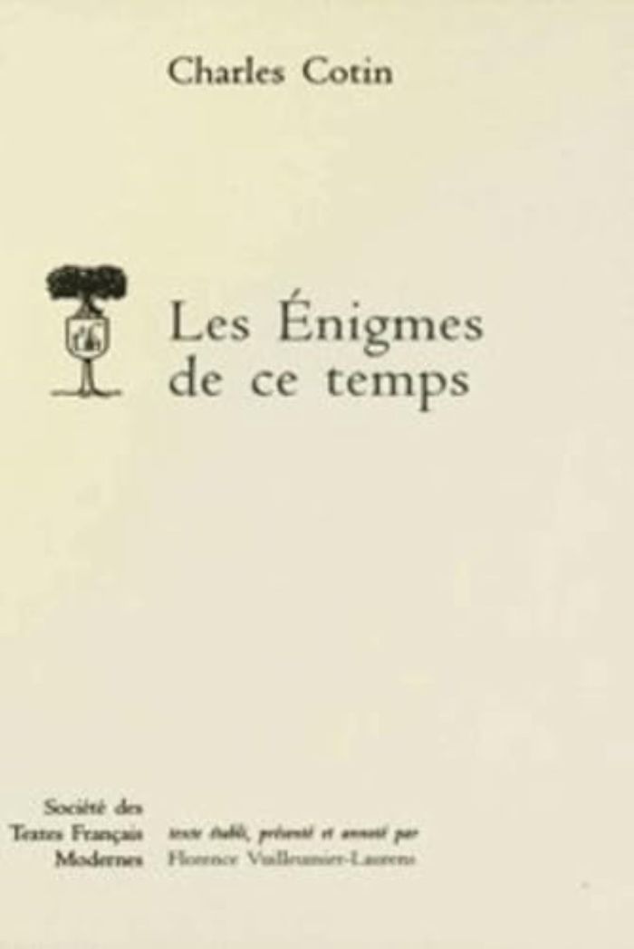 Couverture du livre « LES ENIGMES DE CE TEMPS », librairie Les Contes Infusés à Corte