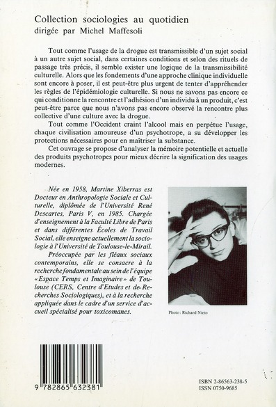 Quatrième de couverture de « LA SOCIETE INTOXIQUEE »