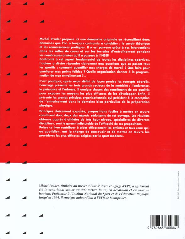 Quatrième de couverture de « PREPARATION PHYSIQUE »