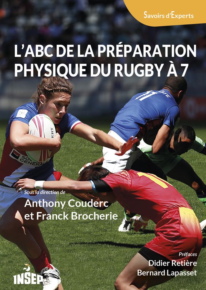 Couverture du livre « L'ABC de la préparation physique du rugby à 7 » de Anthony Couderc, librairie Les Contes Infusés à Corte