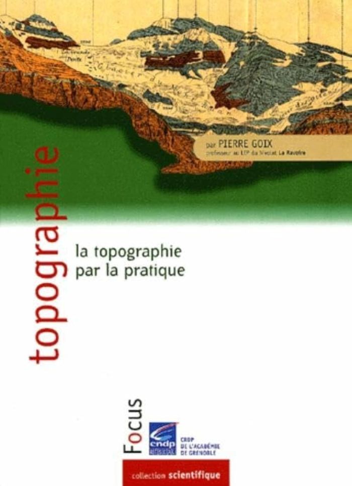 Couverture du livre « CNDP TOPOGRAPHIE » de Goix, librairie Les Contes Infusés à Corte