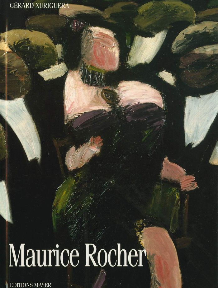 Couverture du livre « MAURICE ROCHER » de Gerard Xuriguera, librairie Les Contes Infusés à Corte