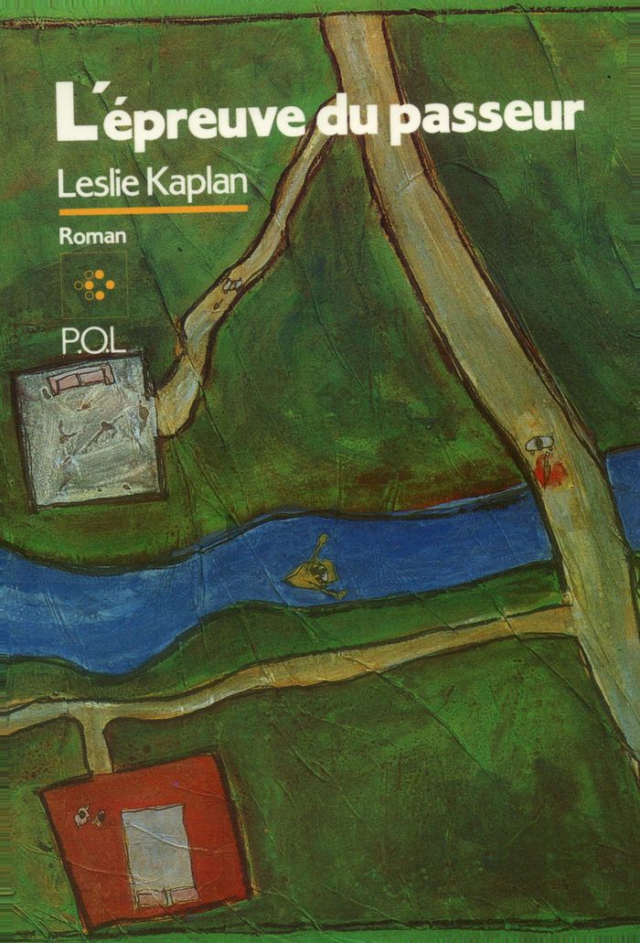 Couverture du livre « L'EPREUVE DU PASSEUR » de Leslie Kaplan, librairie Les Contes Infusés à Corte