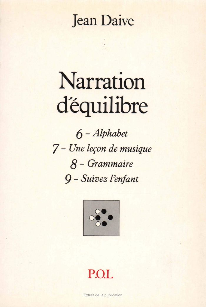 Couverture du livre « NARRATION D'EQUILIBRE VI, VII, VIII, IX », librairie Les Contes Infusés à Corte