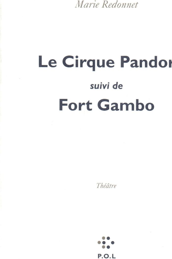 Couverture du livre « LE CIRQUE PANDOR/FORT GAMBO », librairie Les Contes Infusés à Corte
