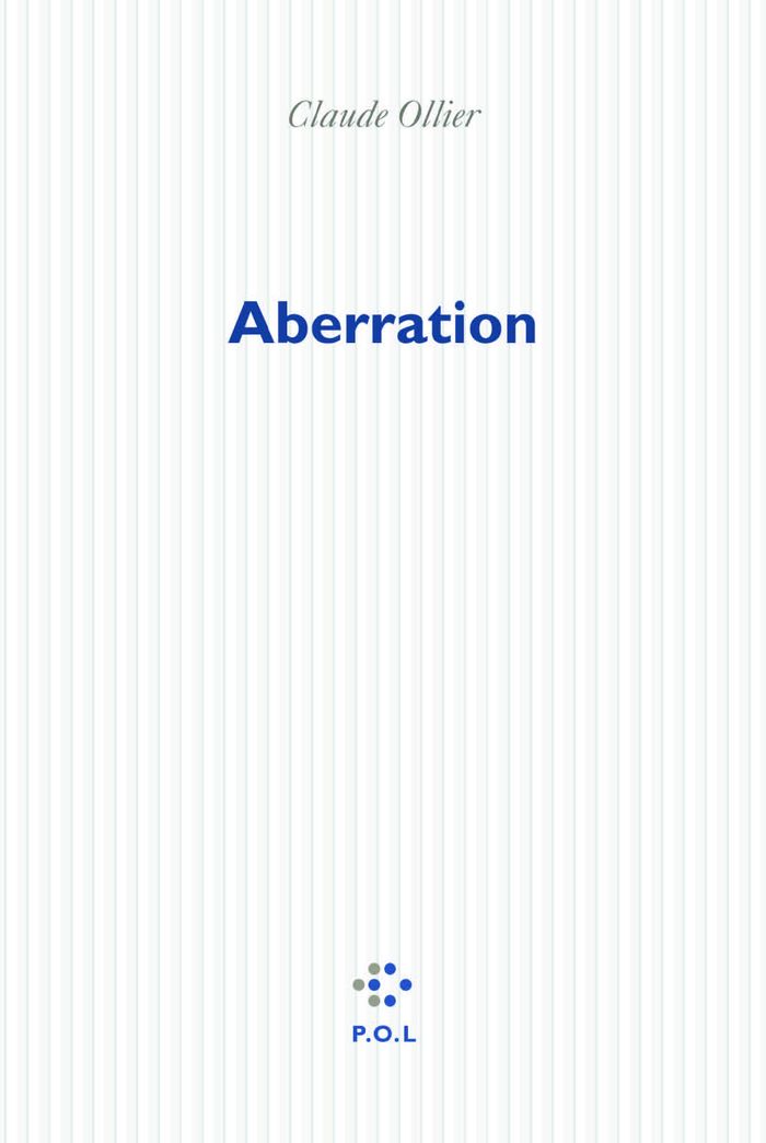 Couverture du livre « ABERRATION » de Claude Ollier, librairie Les Contes Infusés à Corte