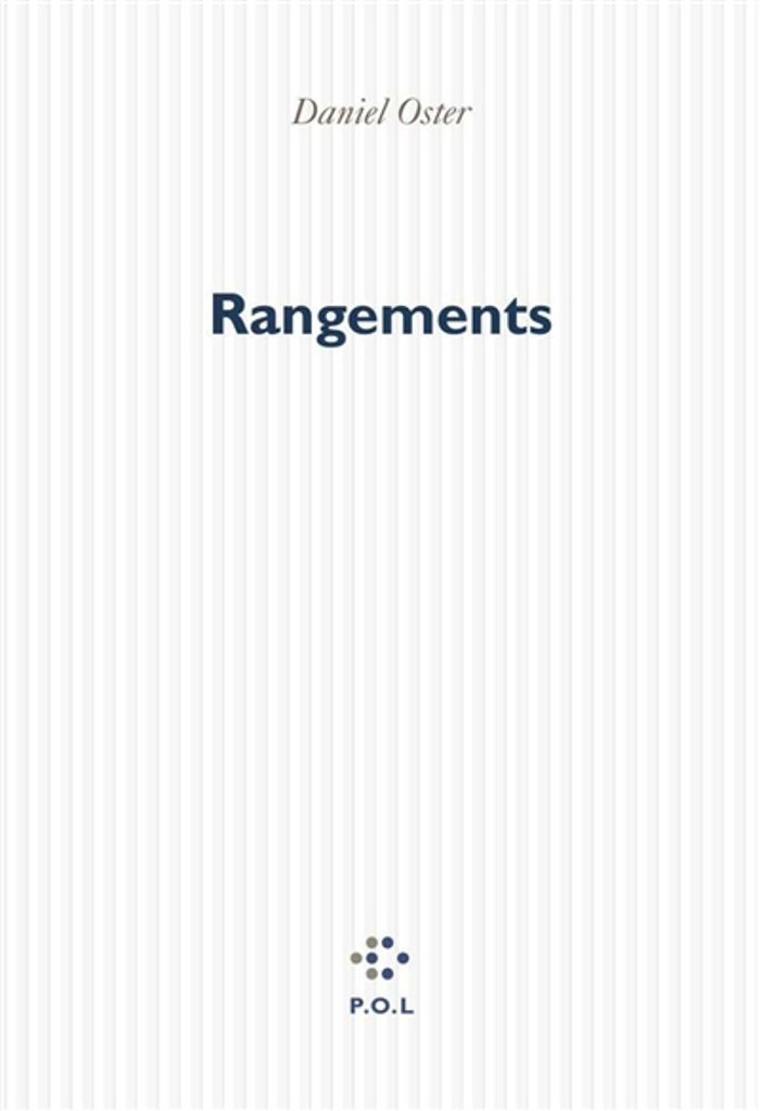 Couverture du livre « RANGEMENTS », librairie Les Contes Infusés à Corte