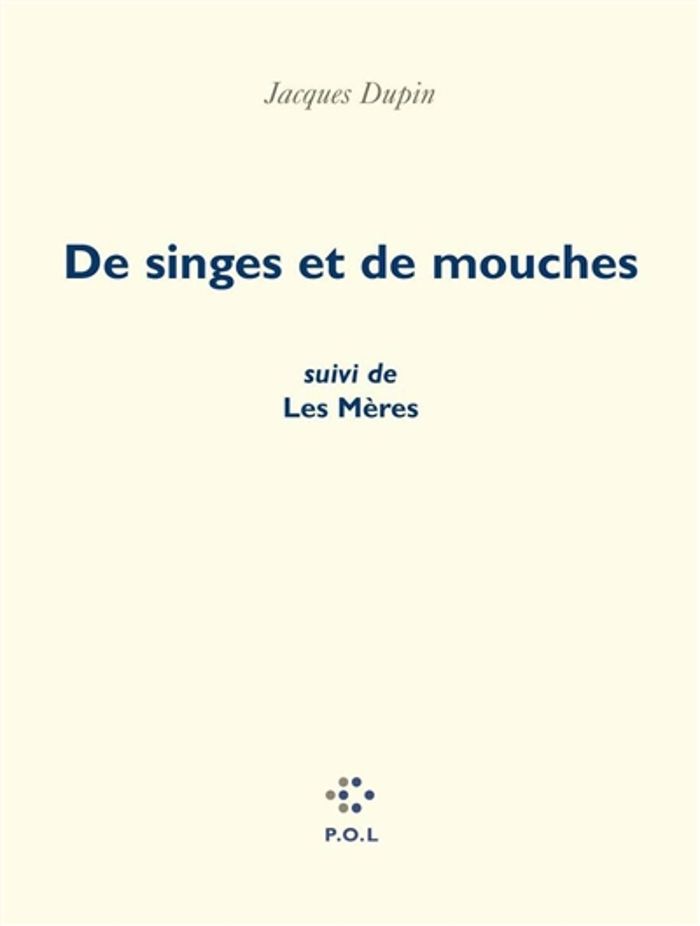 Couverture du livre « DE SINGES ET DE MOUCHES/ LES MERES », librairie Les Contes Infusés à Corte